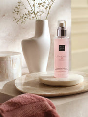 The Ritual of Sakura Shimmering Body Spray 150ml Lifestyle with Product