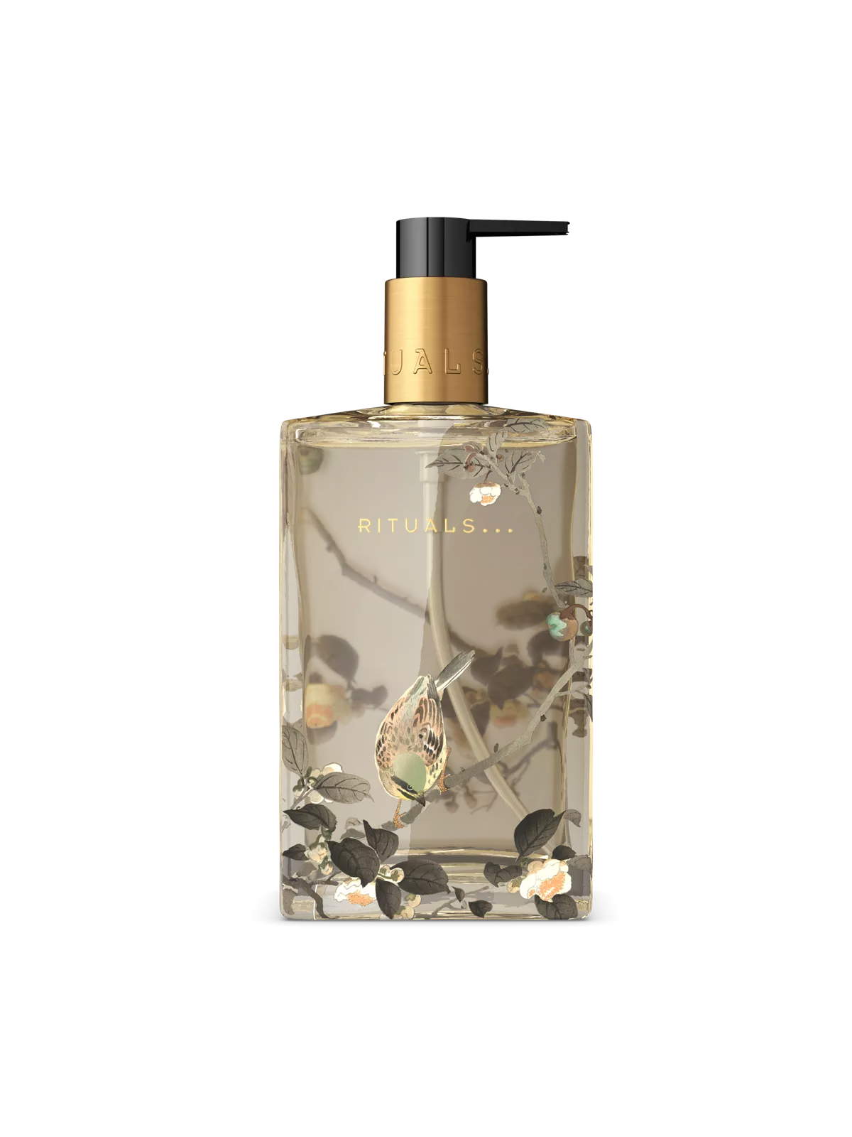 Refillable Hand Wash - Golden Bird bottle