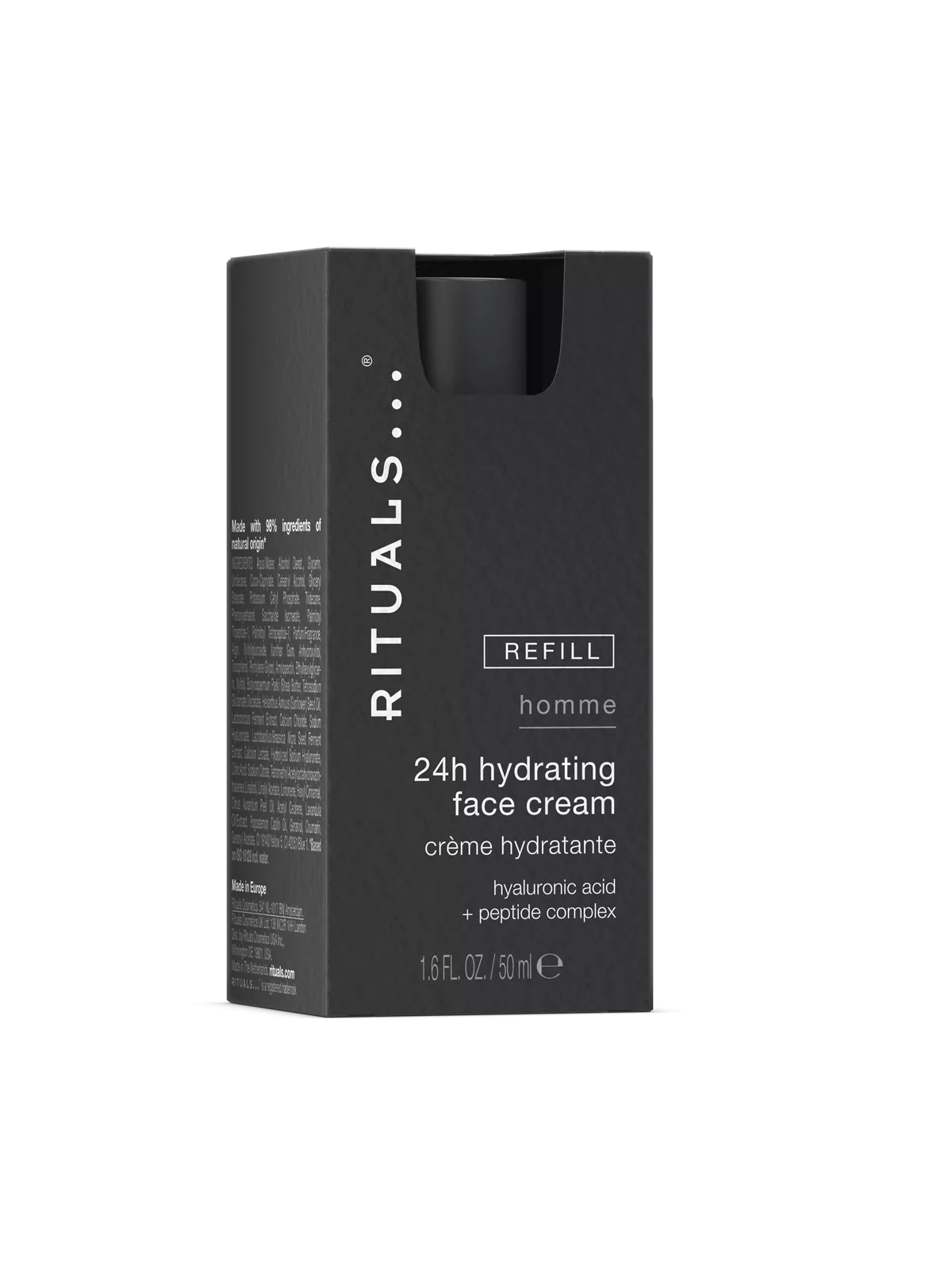 Homme 24h Hydrating Face Cream Refill