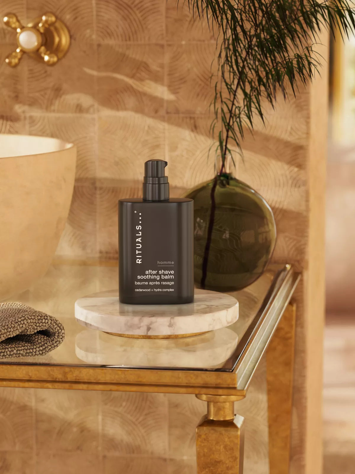 Homme After Shave Soothing Balm 100ml Lifestyle with Product