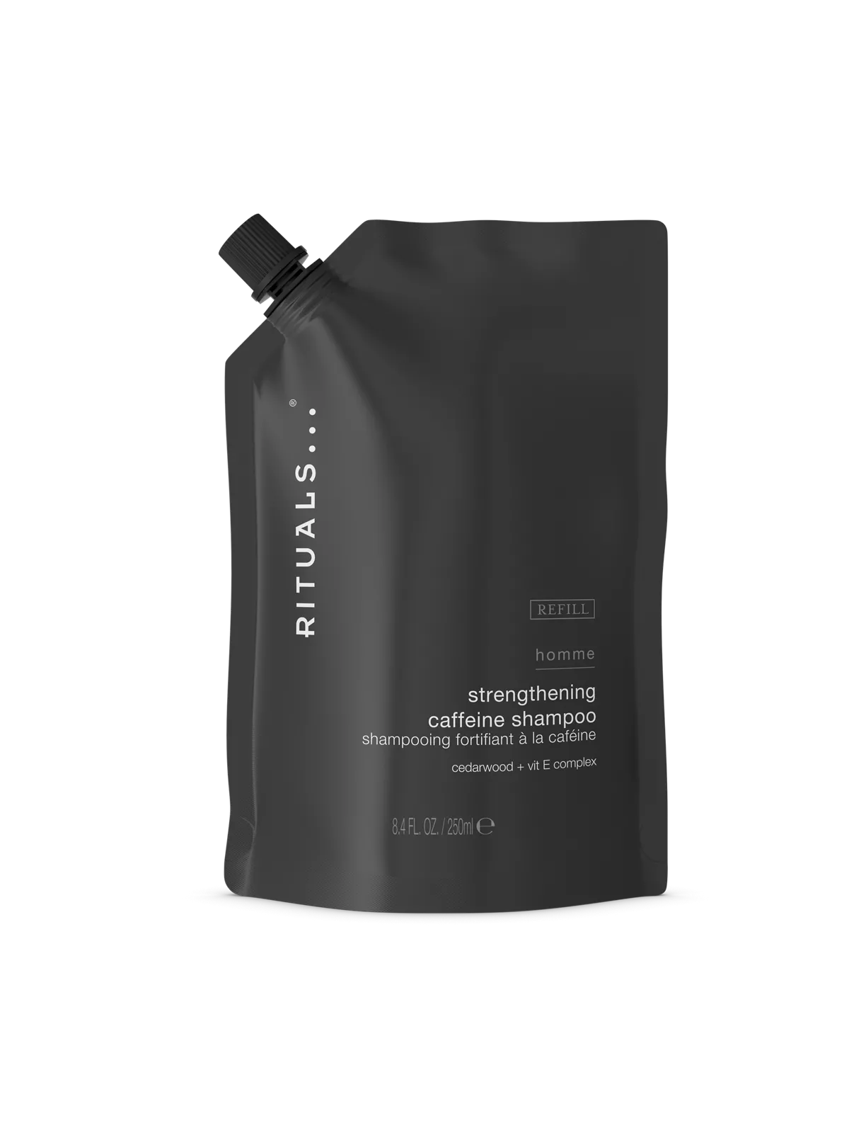 Homme Strengthening Caffeine Shampoo Refill 250ml