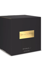 Savage Garden Candle & Metal Leaves Silver sleeve 2500g