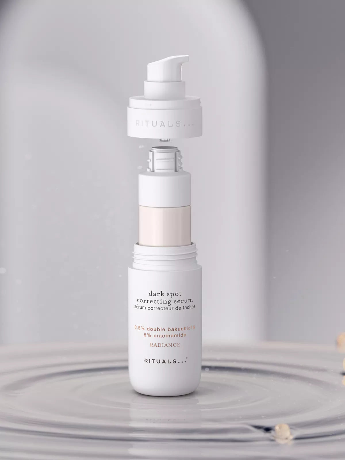 Dark Spot Correcting Serum Refill Lifestyle with Product