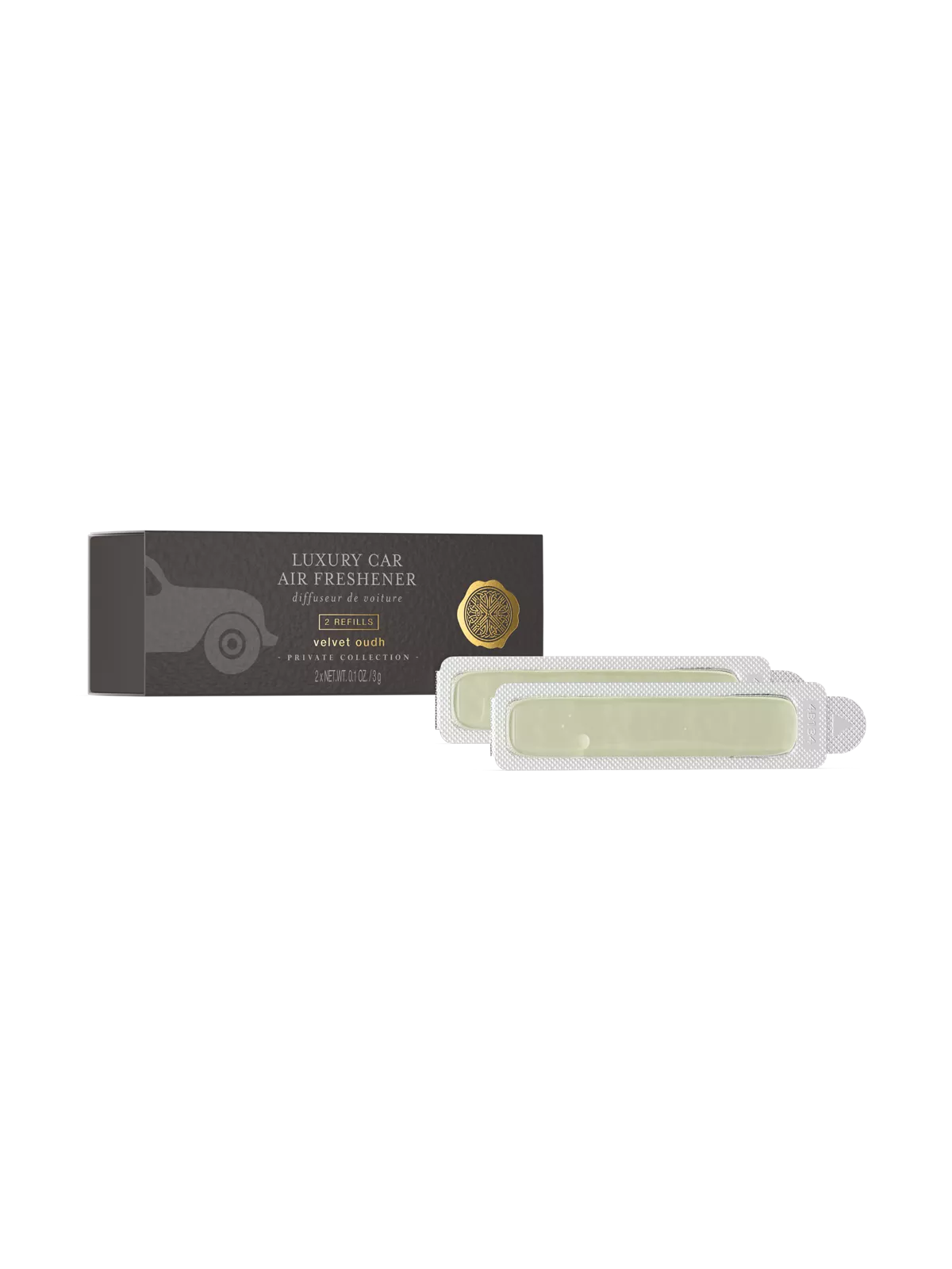 Velvet Oudh Refill Car Air Freshener