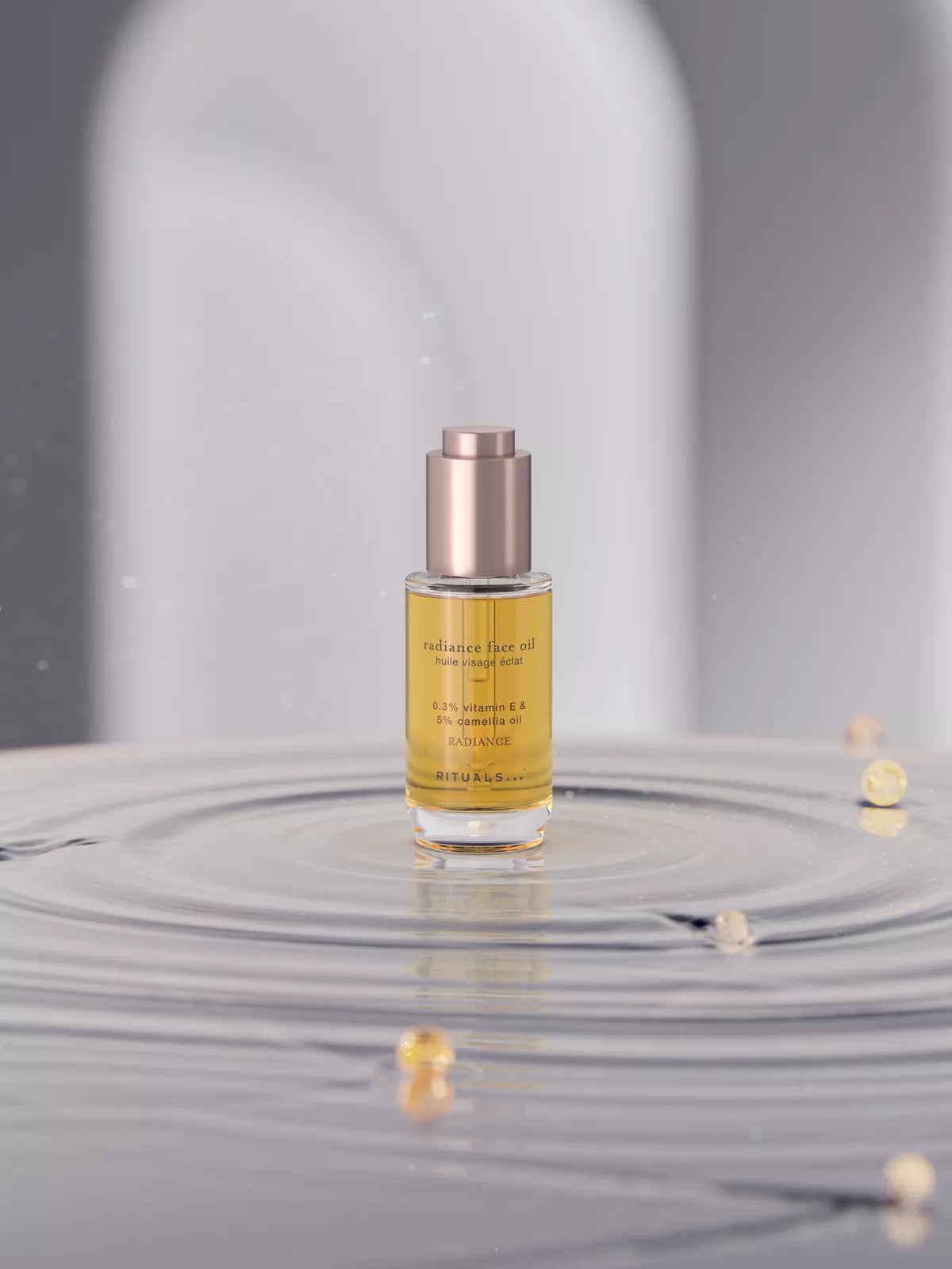 Radiance Face Oil Lifestyle with Product