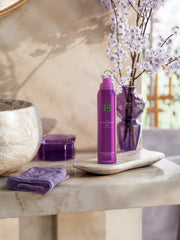 The Ritual of Yozakura Refreshing Dry Shampoo Lifestyle with Product