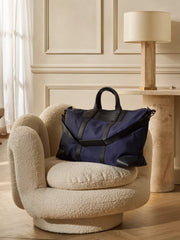 Weekend Bag Navy Lifestyle with Product