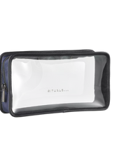 Toilet Bag Transparent/Navy