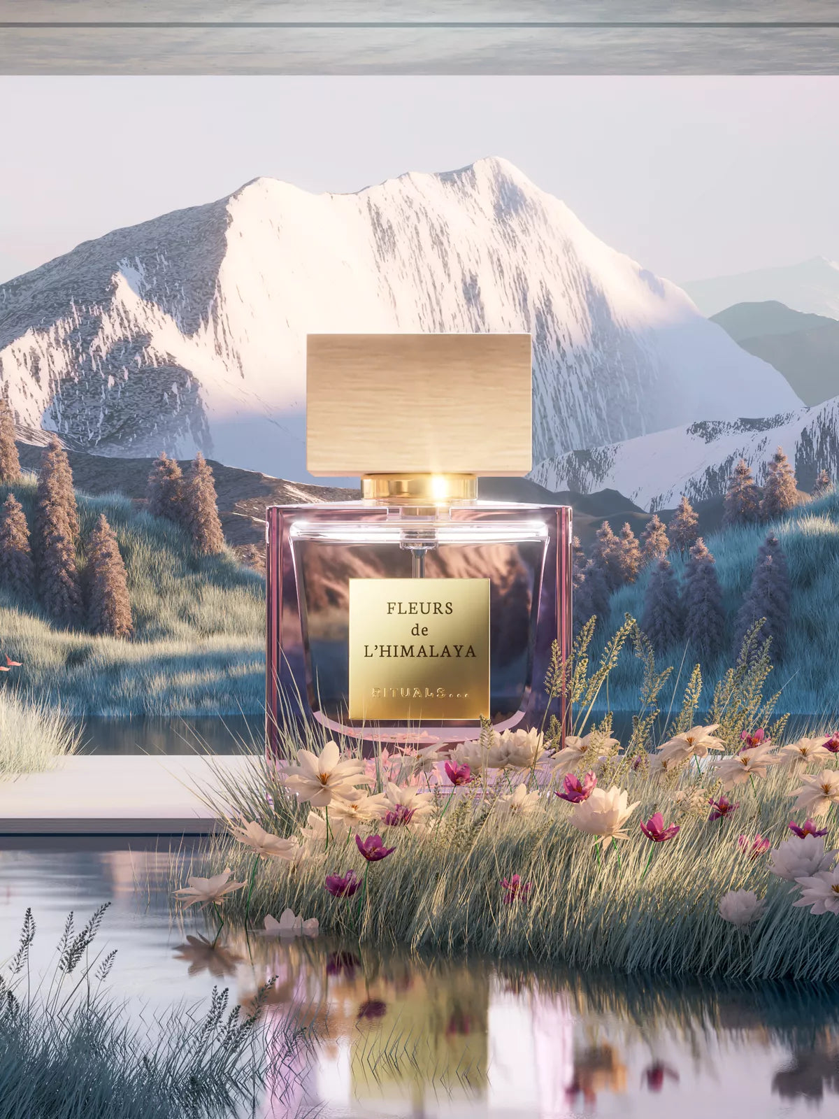 Fleurs de l’Himalaya 50ml Lifestyle with Product