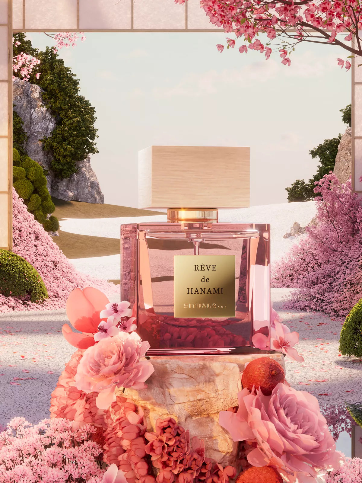 Rêve de Hanami 50ml Lifestyle with Product